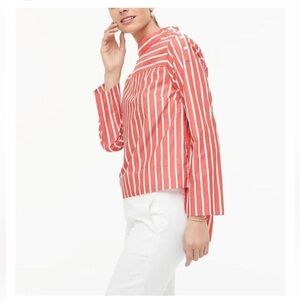J Crew Women’s Striped Blouse Size 0